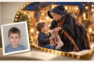 Everyday photo and the new film scene created from it: Befana