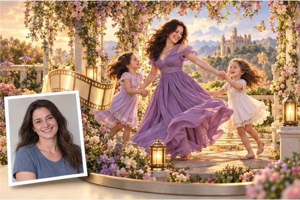 Everyday photo and the new film scene created from it: Mother’s Day