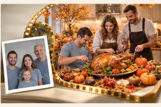 Everyday photo and the new film scene created from it: Thanksgiving (US)