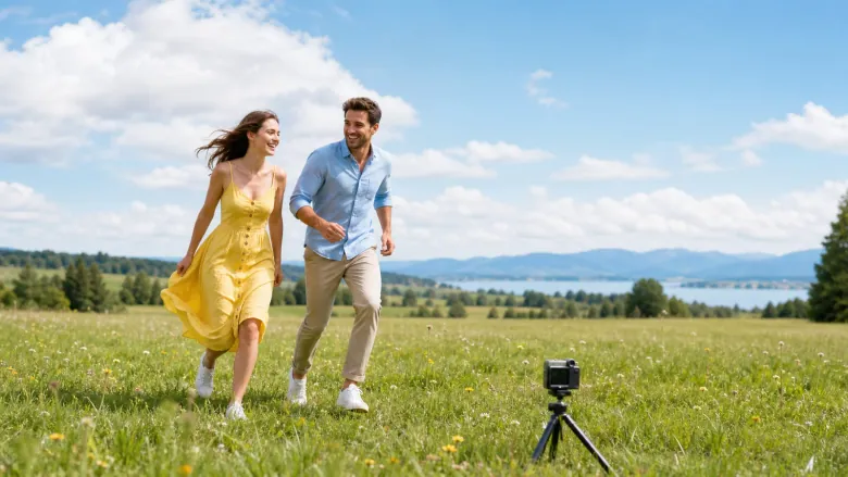 After the Eighth Click: Seven times we ran into the frame together. On the eighth, I want to ask you something.